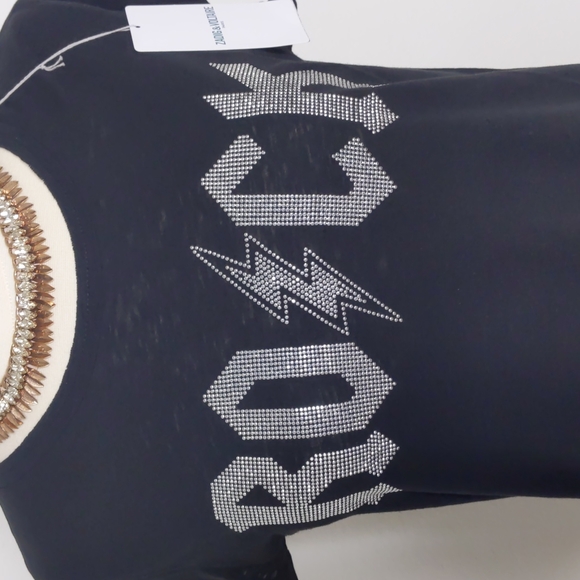 NWT Zadig & Voltaire *Name your price* ‘Rock’ Designer Shirt Medium Black - Picture 10 of 10